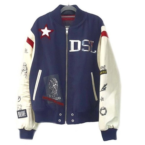 Etc veste varsity cuir - varsity,