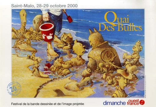 Loisel affiche quai des bulles - affiche,