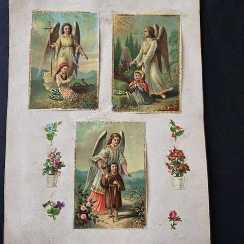 Planche chromos religieux - 7,