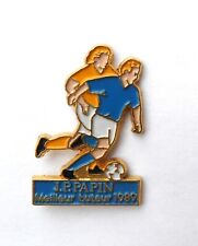 RNT 11/  Pin's football Jean Pierre Papin meilleur butteur 1989 .