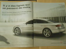 Publicité 2009 Advertising  Audi A5 Sportback