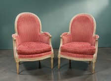 Paire fauteuils bergeres - de,