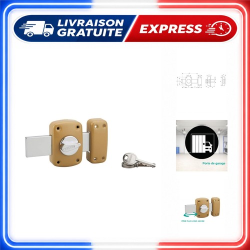 Verrou bouton thirard - verrou, porte