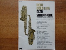 NEW GOLD LINE ALTO SAXOPHONE, 20 titres, 1978