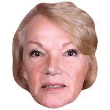 Brigitte Lahaie (Blonde) Big Head. Masque plus grand que nature.