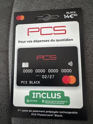 Carte paiement prépayée - carte,