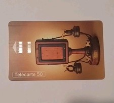 Rare Télécarte  50 Unités France   Defaut  Puce  Telephone D’arsonval 