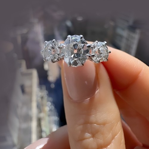 Bague carats certifiée igi - 2,