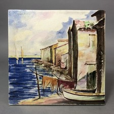 Carreau ancien en céramique