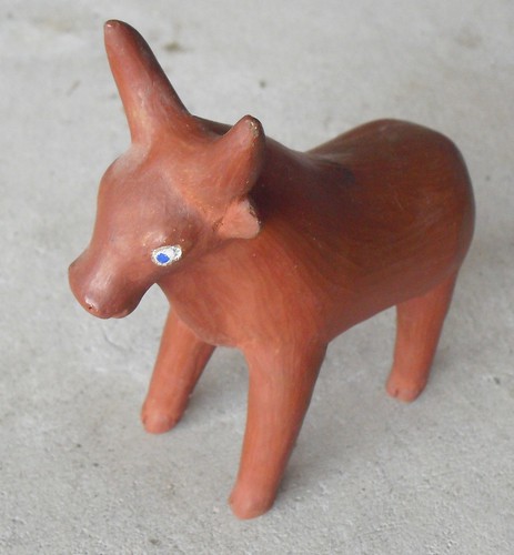 Vintage art pottery standing - art,