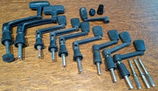 Lot de Manivelles pour Moulinets Mitchell ou Autre + Une Boîte Tortue 