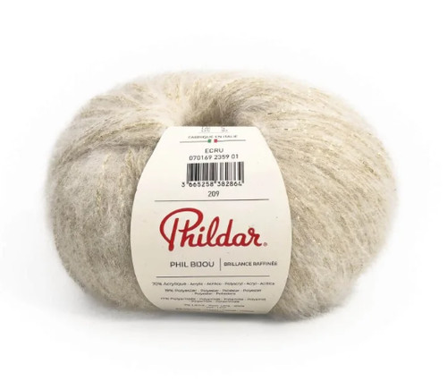 Pelotes phil bijou ecru - de,