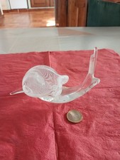 ANNEES 60 ESCARGOT EN VERRE