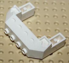 Lego White Train Front Sloping Base with 4 Studs ref 87619 set 70709 7938 8404