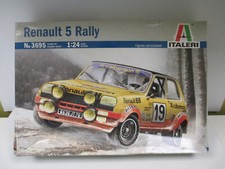 RENAULT 5 R5 ALPINE RALLY Monte Carlo 1978 par ITALERI 3695 / 3652 Kit au 1/24
