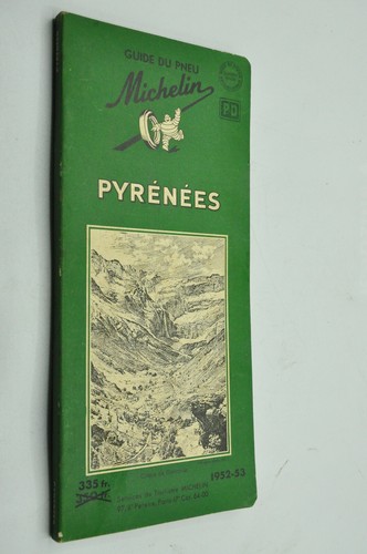 Ancien guide carte - , plan