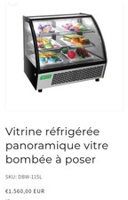 Vitrine Réfrigérée Comptoir