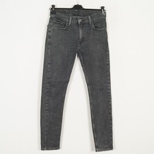 Jean homme LEVI STRAUSS & CO 519 HI-BALL taille W30 coupe slim gris conique s...
