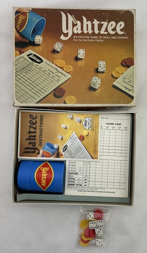1975 yahtzee game lowe - game, by