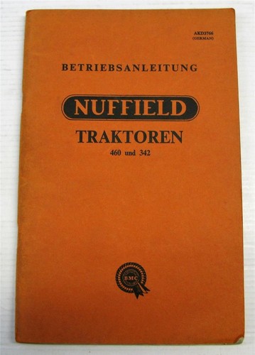 Nuffield traktoren 460 - 460, 342
