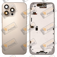 Châssis Arrière Complet Apple iPhone 16 Pro Max Titane Sable