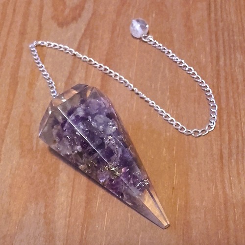Pendule divinatoire orgonite - divinatoire,
