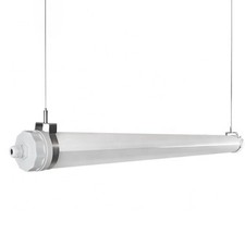 Réglette LED intégrée 120cm 40W tubulaire étanche pour usage industriel IP67