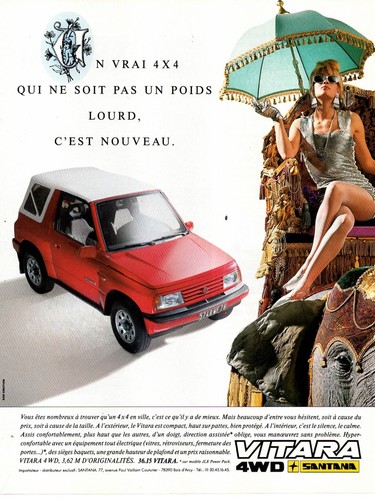 Publicite voiture vitara - publicite,