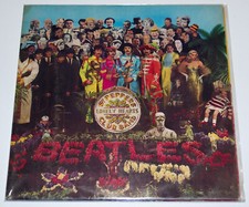 Disque vinyl 33 tours The Beatles Sgt Pepper’s Lonely Hearts Club LP