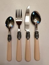 JH - COUVERTS BLANCS IVOIRE - 8 Pièces - NEUF