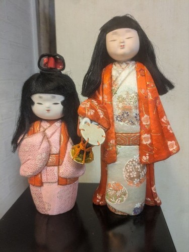 Kimekomi doll japanese showa - kimekomi,