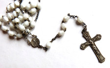 ANCIEN CHAPELET PERLES DE