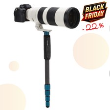 BENRO MSSL09C -22% ! SUPERSLIM Monopode Carbone 5 sections - 280 g Capacité 15