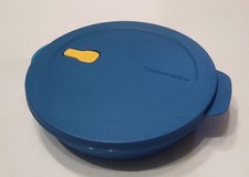 Tupperware Grande assiette a compartiments crystalwave bleu