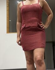 Mini Robe Sexy Miss Selfridge Taille M Rose Orange Noir Fashion