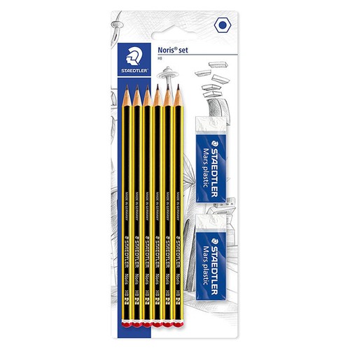 Etui crayons graphite - de,