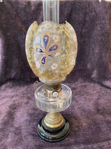 Lampe pétrole xixème - , à