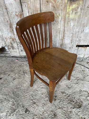 Chaise bureau ancienne bois - de,