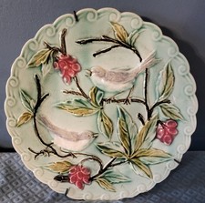 Barbotine assiette ancienne