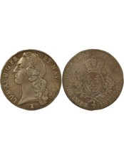 France Louis XV - Ecu Argent