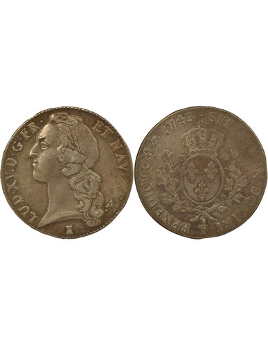 France louis ecu - xv,
