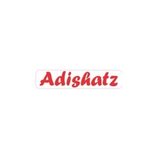 Autocollant Adishatz sticker adhesif Taille:4 cm couleur : vert