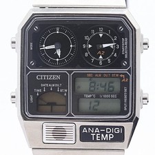 Montre noire pour homme