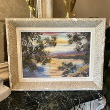 Tableau Huile Sur Panneau