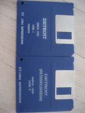 disquettes de jeu  amiga    detroit  amiga 1200