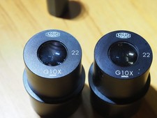 Paire d’oculaires Olympus G10× /22
