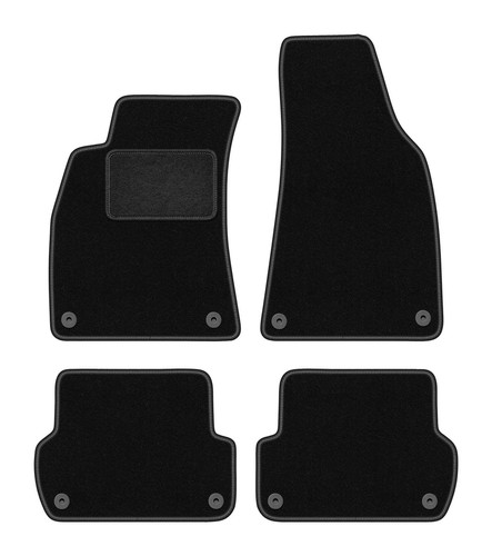 Tapis auto moquette noire - auto,