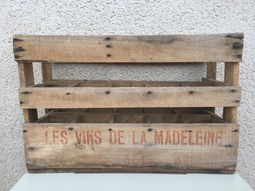 Ancienne caisse vin bois - ancienne,