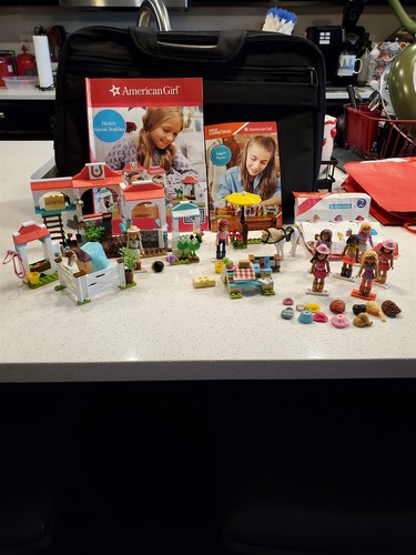 American girl mega bloks lot - american,