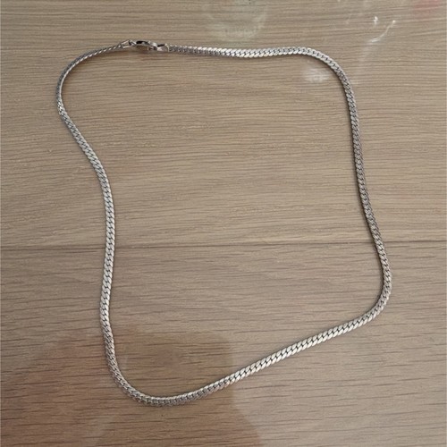 Collier chaîne maille - , plate
